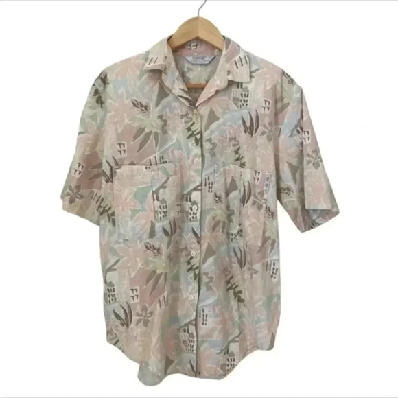 Cherokee Womens Vintage Button Down Shirt - Picture 1 of 8